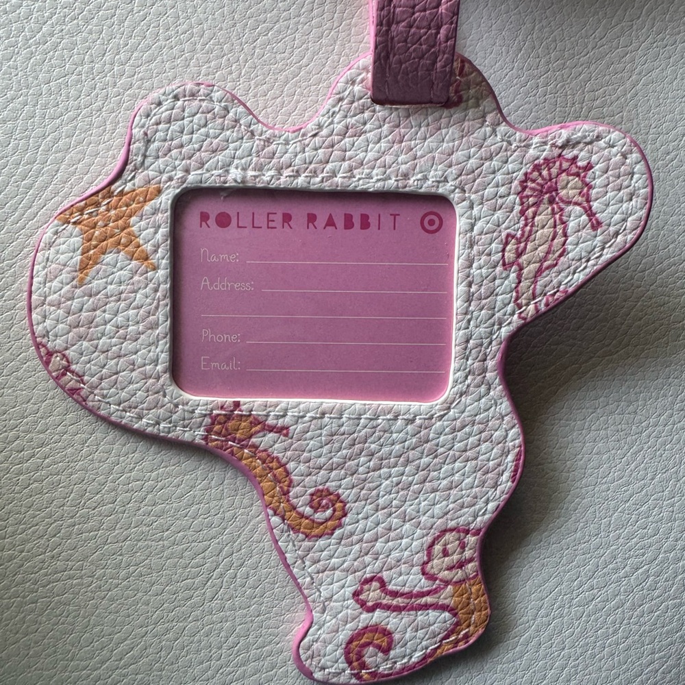 Roller Rabbit x Target Luggage Tag - Picture 2 of 2